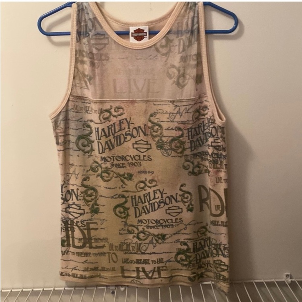 Harley Davidson XLarge Tank Top